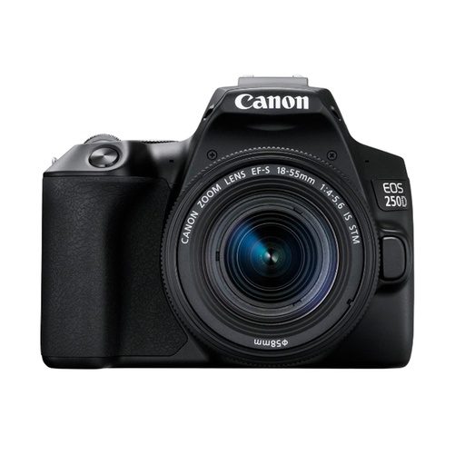 [61463] Цифровой зеркальный фотоаппарат CANON EOS 250D EF-S 18-55 mm IS STM Black