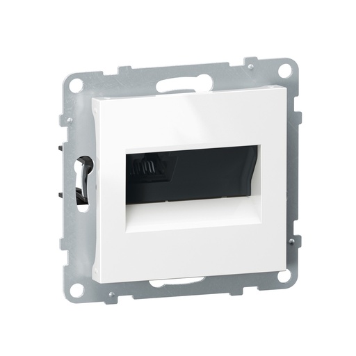 [71463] Информационная розетка одинарная Suno RJ45 Кат.6e UTP Белый