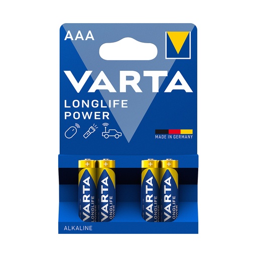 [24894] Батарейка VARTA Longlife Power Micro 1.5V - LR03/ AAA (4 шт)