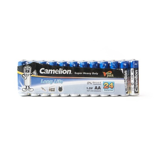 [12776] Батарейка CAMELION Super Heavy Duty R6P-SP24B 24 шт. в плёнке