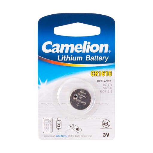 [22349] Батарейка CAMELION Lithium CR1616-BP1