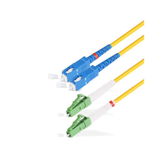 [22892] Патч Корд Оптоволоконный SC/UPC-LC/APC SM 9/125 Duplex 3.0мм 1 м