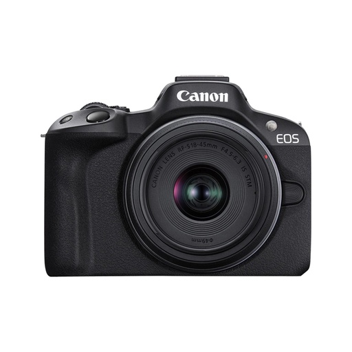 [62134] Цифровой фотоаппарат CANON EOS R50 + RF-S 18-45 mm IS STM Creator Kit Black