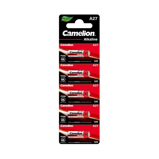 [22292] Батарейка CAMELION Alkaline A27-BP5