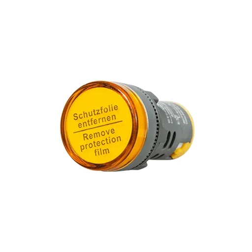 [87082] Сигнальная лампа Himel 22мм AC/DC 24В жёлтая