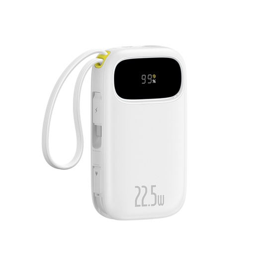 [84237] Портативный внешний аккумулятор Baseus EnerFill FC31 10000mAh 22.5W White (P10082106213-00)