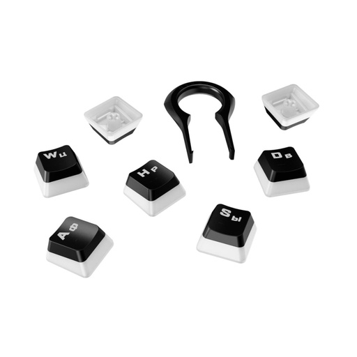 [40810] Набор кнопок на клавиатуру HyperX Pudding Keycaps Full Key Set (Black) 4P5P4AX#ACB