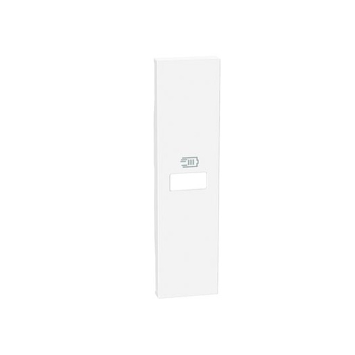 [58907] Лицевая панель Bticino KW11C Living Now для зарядных устройств USB 1 модуль белый