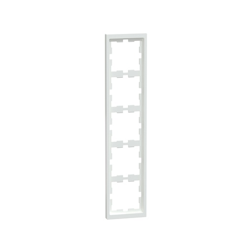 [62705] Рамка MERTEN MTN4050-6535 D-Life 5 постовая белый лотос