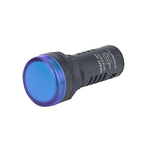 [64746] Индикатор CHINT ND16-22D/2 синий AC/DC230В