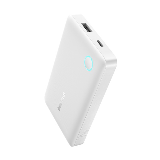 [84289] Портативный внешний аккумулятор Baseus EnerFill FP11 10000mAh 15W White (P1008210C213-00)