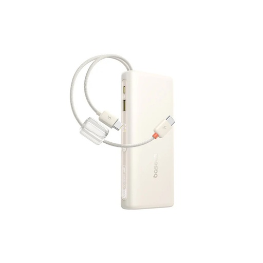 [88571] Портативный внешний аккумулятор Baseus EnerFill FC41 Power Bank 10000mAh 67W Off-White