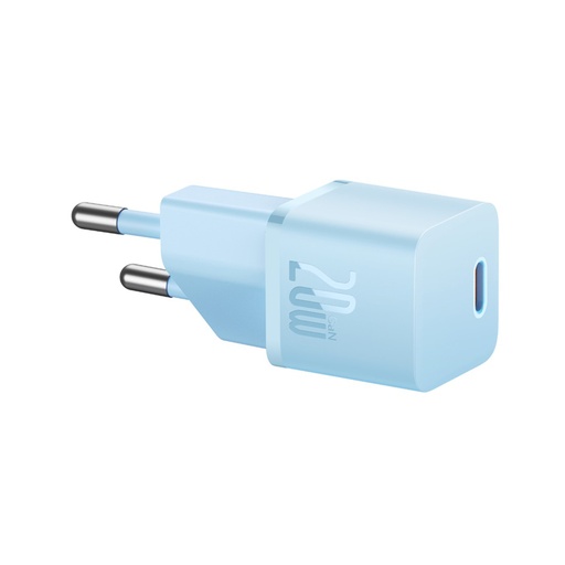 [84299] Адаптер питания Baseus GaN5 (mini) 1C 20W Blue(P10110900317-Z1)