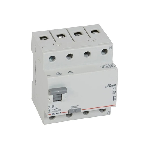 [58655] ВДТ Legrand 402062 4П 25А АC RX3 30мA