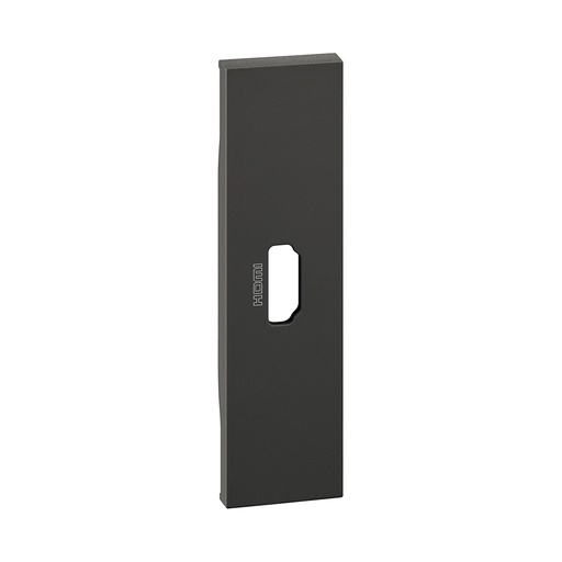 [59691] Лицевая панель Bticino KG14 Living Now для розетки HDMI 1 модуль черный