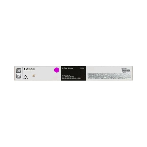 [59917] Тонер-картридж Canon C-EXV 58 MAGENTA для IR ADVANCE DX C58xx 3765C002AA