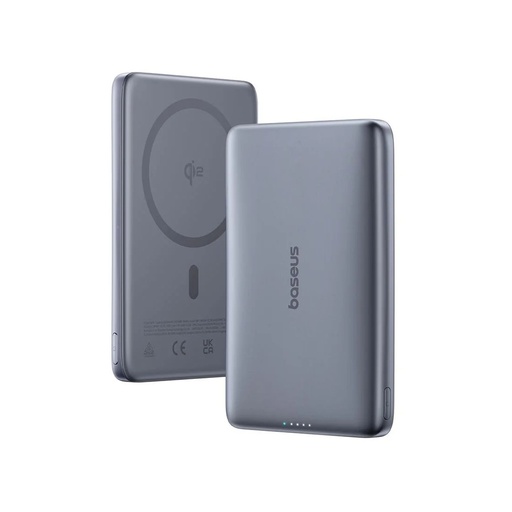 [84282] Портативный внешний аккумулятор Baseus PicoGo AM41 Ultra-Slim 10000mAh 27W Grey (E0027200)