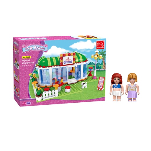 [45433] Игровой конструктор Keyixing 24606 МИР ЧУДЕС (310 деталей в наборе)