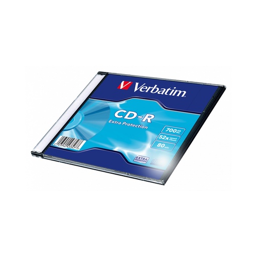 [59744] Диск CD-R Verbatim (43347) 700MB 1штук Незаписанный