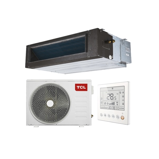 [63566] Кондиционер канальный TCL Inverter TCC-24D2HRA/DV(02) без соединительной инсталляции Белый