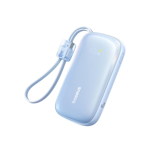 [85313] Портативный внешний аккумулятор Baseus EnerFill FC21 Qpow 3 Ultra 10000mAh 45W Galaxy Blue (E0027Q03