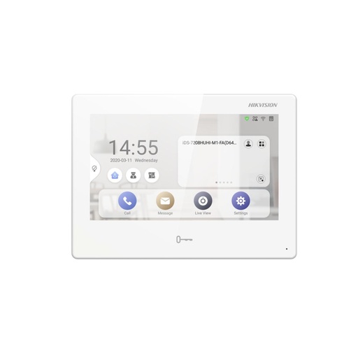 [69256] Домофонная система Hikvision DS-KH9310-WTE1(B) 7"