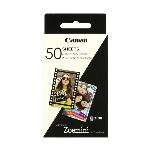 [61168] Фотобумага Canon ZINK PAPER ZP-2030 50 SHEETS EXP HB