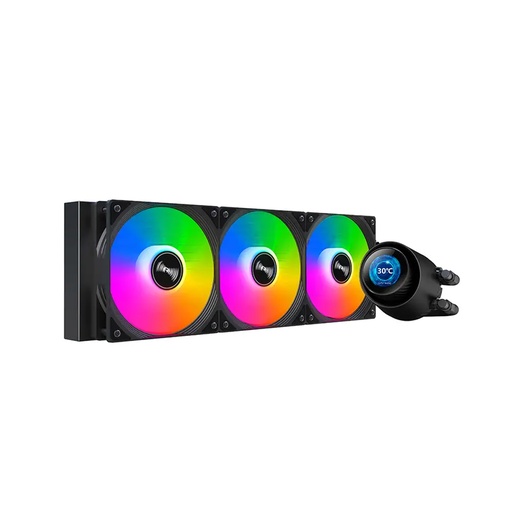 [80727] Кулер с водяным охлаждением Huntkey GX360R Atlas Shark Black