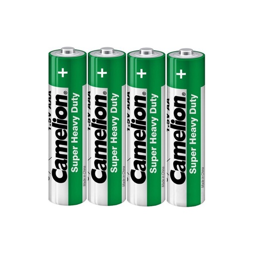 [22303] Батарейка CAMELION Super Heavy Duty R03P-SP4G 4 шт. в плёнке