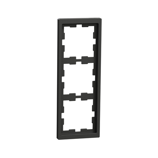 [74361] Рамка MERTEN MTN4030-6534 D-Life 3 постовая антрацит