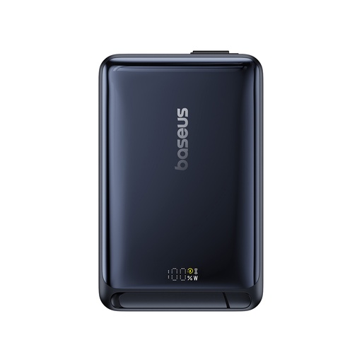 [85320] Портативный внешний аккумулятор Baseus Nomos Qi2 10000mAh 45W Black (P10078800123-01)