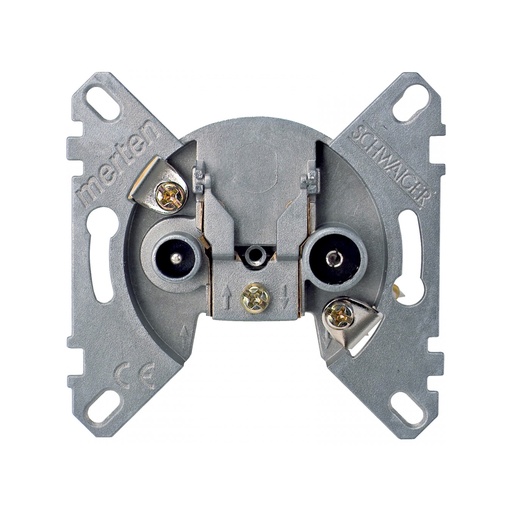 [56677] TV/FM мех-м MERTEN MTN466099 D-Life оконечный, 0/4,5DB