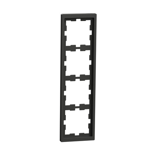 [74362] Рамка MERTEN MTN4040-6534 D-Life 4 постовая антрацит
