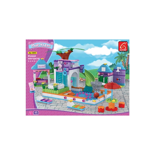 [23350] Игровой конструктор Ausini 24812 МИР ЧУДЕС (485 деталей в наборе)