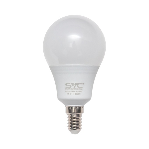 [44967] Эл. лампа светодиодная SVC LED G45-7W-E14-4200K, Нейтральный