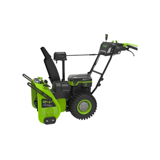 [71280] Снегоуборщик аккумуляторный Greenworks 2602807 82V 61 см самоходный бесщеточный без АКБ и ЗУ