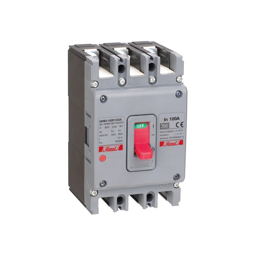 [78868] Автоматический выключатель Himel HDM3 100S/3P 80А