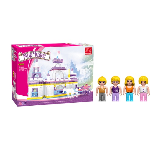 [45436] Игровой конструктор Keyixing 24806 МИР ЧУДЕС (614 деталей в наборе)