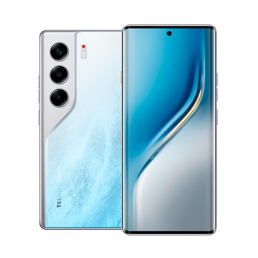[76942] Мобильный телефон TECNO CAMON 40 Pro (CM6) 256+8 GB Glacier White