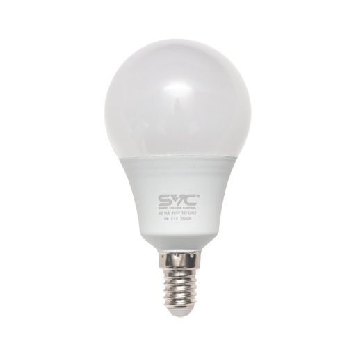 [44983] Эл. лампа светодиодная SVC LED G45-9W-E14-3000K, Тёплый