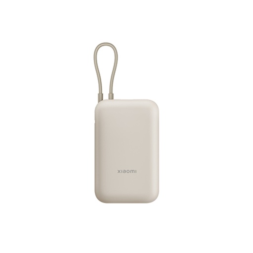 [67276] Портативный внешний аккумулятор Xiaomi Power Bank 10000mAh (Integrated Cable) Tan GL