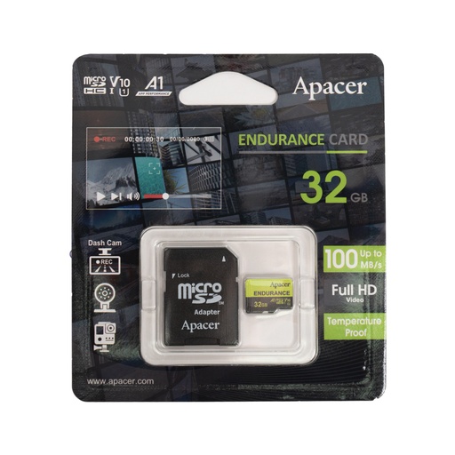 [60736] Карта памяти Apacer AP32GEDM0D05-R 32GB с адаптером SD