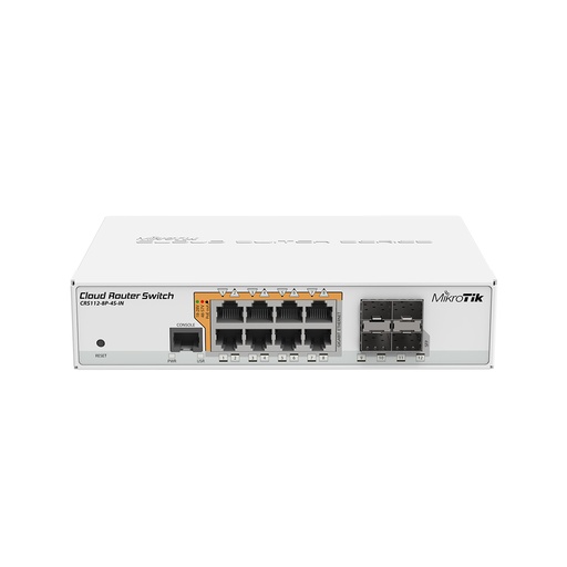 [50238] Коммутатор MikroTik CRS112-8P-4S-IN