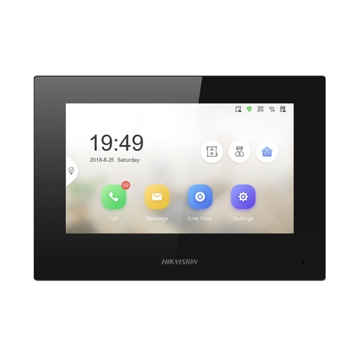 [75719] Монитор домофона Hikvision DS-KH6320-LE1(B) 7"