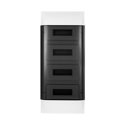 [62095] Щит встраиваемый Legrand Practibox S 4х12 IP40 Дымчатая дверь