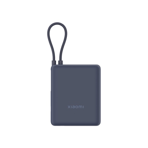 [71111] Портативный внешний аккумулятор Xiaomi 33W Power Bank 10000mAh (Integrated Cable) Ice Blue GL