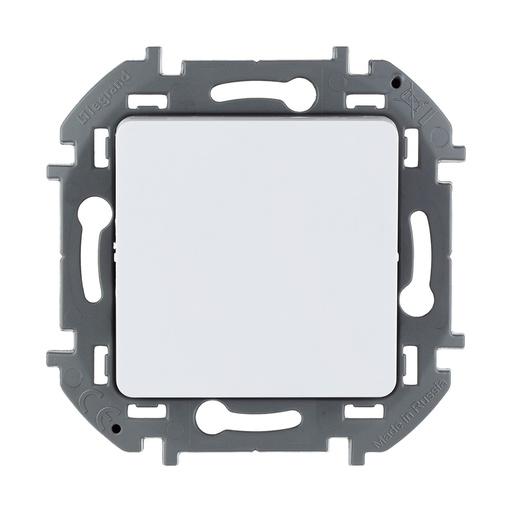 [47635] Переключатель одноклавишный Legrand Inspiria 673650 10 AX 250 В белый