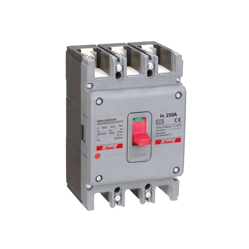 [78875] Автоматический выключатель Himel HDM3 250T/3P 250A