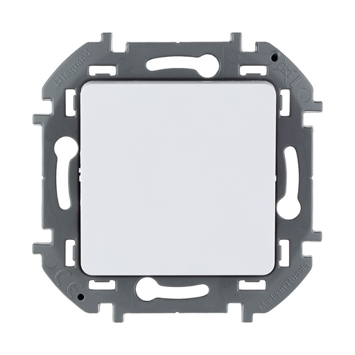 [47636] Переключатель промежуточный винтовые клеммы Legrand Inspiria 673680 10 AX 250 В белый