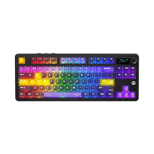 [88085] Клавиатура Ajazz MK87 Pro Litchi Switch Purple
